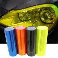 headlights changing color film Taillight blackened headlight changing color tint Car taillight membrane modification