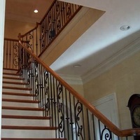 Metal Stair Handrail, Steel Balustrades Handrails, Wrought Iron Balusters