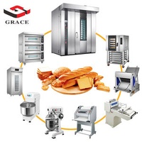 Complete Set Bread Pastry Cakes Oven China Professional Industrial Commercial Kitchen Bakery Machine Baking Equipment for Sale