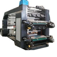food & Beverage Factory 4 Bopp / PET / PVC Film 3 Color Flexo Printing Label Printing Machine