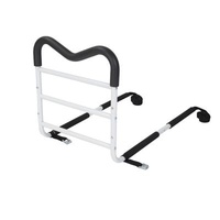 Easy Operation Bed Rail Handle Bedside Grab Steel Rail With Adjustable Bed Helper Rope Waist Side Handrail For Elder BE430