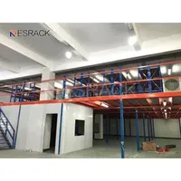 Corrosion Protected Steel Mezzanine Floors Industrial Storage Warehouse Racks for Attic Loft Platform Mezzanine Platform
