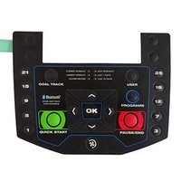 Custom Controller Panel Membrane Switch Keyboard with Embossed Button