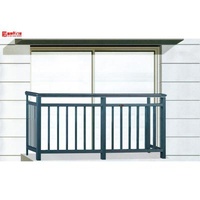 Hot Sales Aluminum Stair Handrail Balcony Stair Barrier Simple Metal Grill Designs Handrailing Aluminum Fence