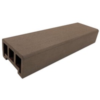 Handrail - (90*50) - All weather top rail for fence /guardrail /stair railing - Wood + PP composite (