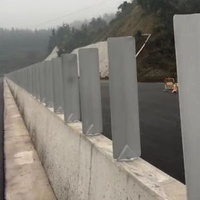 Customized Size Steel Guardrail Expressway Guardrail Anti Glare Board Highway Guardrail