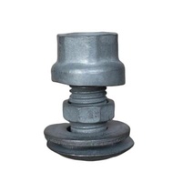 Large Building Construction Factory Direct Sale Carriage Bolts 4.8 Grade Galvanized Round Head Highway Guardrail Bolts And Anti Theft Nuts