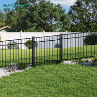 Source Factory House Protecting Residential Garden Enclosure Watercourse Guardrail Fencing Panels Security Tubular Fence
