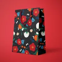 Customized Color Printing Kraft Paper Flat Bottom Bag for Salad, Pastry, Desserts, Coffee Takeaway Shop