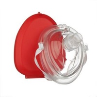 CPR manikin face mask Pocket Resuscitator first aid kit Adult Child rescue Mask one way valve