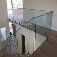 Versatile Spigot, Glass Railing, Frameless, Balcony, Deck Guardrail Design