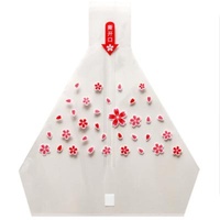 BOPP plastic film water soluble bag for onigiri triangle rice ball free shipping to Chile