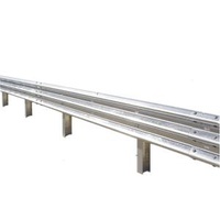 Dipped Galvanized Traffic Barriers High Speed Crash Guardrail For Factory Direct Sale