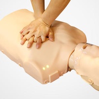 ADA-CPR100A Advanced Medical Science First Aid Training Simulator Half Body CPR Manikin With LED Light