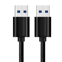 USB 3.0 A To A USB Data Charging Cable Cord For Hard Drive Enclosures / Printers