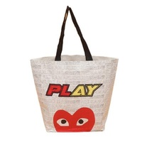 Durable And Precise Customized Printing BOPP Laminated PP Woven Bag Glass Recyclable Eco Friendly Shopping Bag