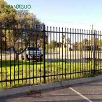 Customization House Protecting Residential Enclosure Watercourse Guardrail Fencing Panels Security Tubular Fence