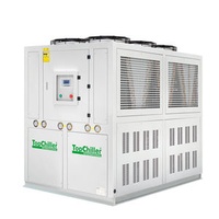 30HP 80KW Two Scroll Compressors Packaged Chiller Unit Air Cooled Chillers