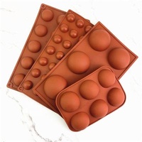 Stocked 2021 Hot Selling Chocolate Silicone Mold Fondant Pastry Candy Mold Cake Decorating Molds