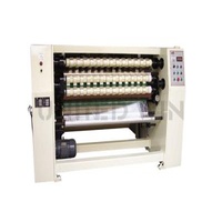 Four Shafts Adhesive Tape Slitting Making Machine For Bopp Tape/PET Tape