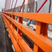 Electrostatic Spry Polyester TGIC Orange Powder Coating Paint for Expressway Guardrail Board