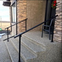 Modern Professional Decorative Modern Pipe Custom Fixtures Aluminum Handrail Railing
