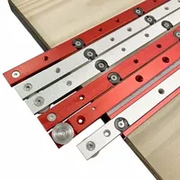 Woodworking T Tracks Aluminum Miter T-Bar T-Slot T-Slider Sliding Nut Table Saw Miter Gauge Fastener Rod Workbench DIY Tools