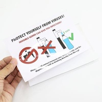 Waterproof Cheap Custom Printing Polyester Clear BOPP Self Adhesive Sticker Label