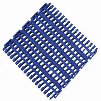 900 Flush Grid Modular Belt Croissant Pastry Cake Pasta Chocolate Making Conveyor Belt
