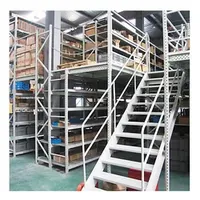 Industrial Racks Galvanized Mezzanin Warehouses Metal Storage Racks Stacking Racks & Shelves Steel Mezzanine Racking System