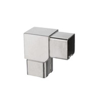 Handrail Tube Connector Square Handrail Bracket Handrail 90 degree corner angle connectors for square tube