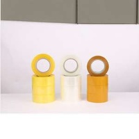 Customized High-Gloss BOPP Seal Tape Wide Transparent Soft Plastic Express Roll Wholesale Large-Batch Customized BOPP Tape