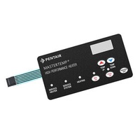 Wholesale price LED waterproof Embossed button membrane switch Light touch matte switch keypad