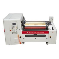 Automatic Food Vertical BOPP PET CPP CPE PVC Roll Film Slitting Rewinding Machine