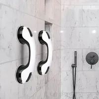 2PCS Shower Grab Bars Toilet Non-slip Support Handle Bathroom Safety Grab Rod Handles Elderly Child Vacuum Suction Cup Handrail
