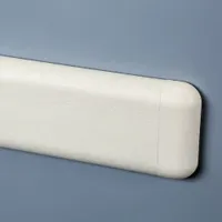 PVC Wall Guard with PVC Handrail in Hospital Corridor