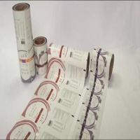 Plastic roll stock nuts food candy chocolate bar packaging printed bopp film Plastic roll