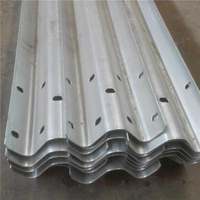 W Beam Guardrail Road Safety Road Guardrail Road Barrier Rolling Crash Barrier Guardrail