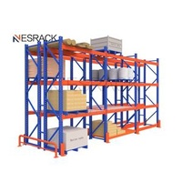 Warehouse Pallet Storage Racks Heavy Duty Supermarket Metallic Shelves Industrial Rack Heavy Duty