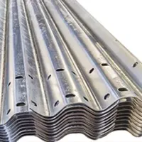 W Beam Galvanized Road Highway Guardrail CE Standard Zinc Coating