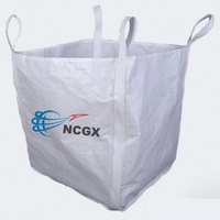 Super Bag 1 Ton Jumbo Supplier ANTISTATIC Bags FIBC Big Bulk Bag Shipping Top Cross Bopp Jumbo Bag 1000kg