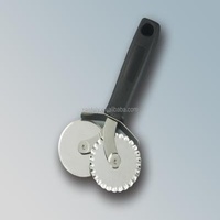 Sustainable 304 Stainless Steel Double Blades Pastry Pizza Cutter