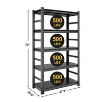 Factory Heavy Duty Metal Shelving Industrial Warehouse Storage Rack Shelf Steel Racking System for Stacking Racks & Shelves