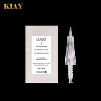 Permanent custom private label PMU makeup needle silicone spring membrane needles with membrane cartridge microblading needle