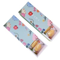Crispy Snow Mei Niang Cake Packaging Box New Small Recyclable Clear Pineapple Packaging Box Cake Biscuit Pastry Pattern