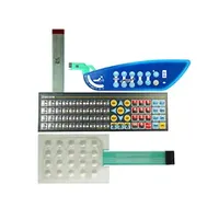 Custom Membrane Customization Flexible Circuit Polycarbonate Front Panel for Through-Flow Instruments