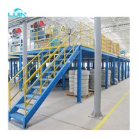 2022 Customized Storage Mezzanine Stacking Racks Shelves and Mezzanine Racking System