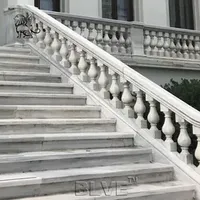 Modern Villa Decoration Marble Staircase Handrail Railing Factory Price