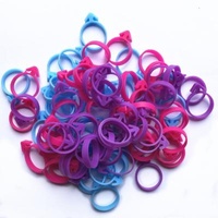 Amazon Sustainable Hot Sales Pastry Bag Ties Silicone Decorating Bag Ties For Cookies And Cupcakes Cake