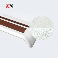 Hospital Hallway Anti-Collision Handrail PVC and Aluminum Material Wall Railing for Deck and Railings Application